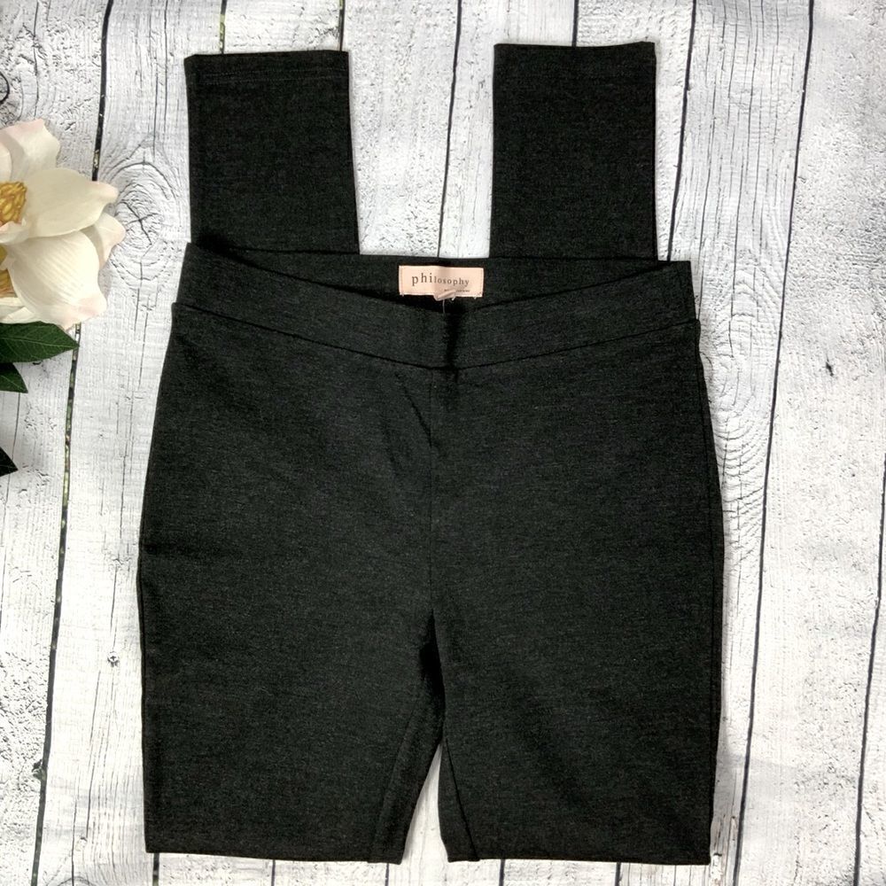PHILOSOPHY Charcoal grey leggings